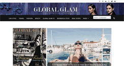 Desktop Screenshot of globalglam.com