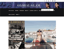 Tablet Screenshot of globalglam.com